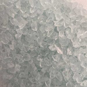 Clear 5-10mm glass 50grams
