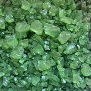 Bushstone Green 5-10mm glass - 50grams