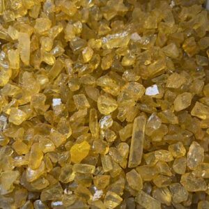 Bushstone Yellow 5-10mm glass 2.5kg