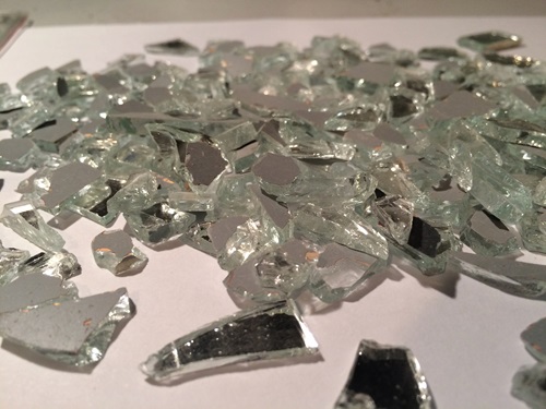 Clear Mirror Glass 5-30mm glass 2.5kg - Image 3
