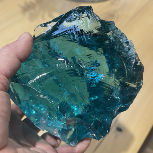Glass Landscape Rock
