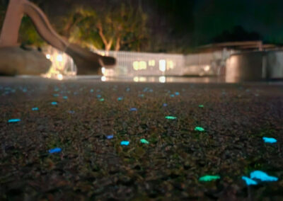 Glow in the dark pool 1