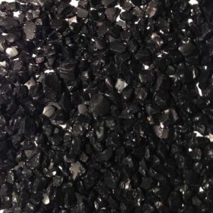 Jet Black 5-10mm glass 50grams