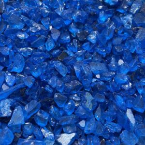 Ocean Blue 5-10mm glass 50grams