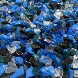 Ocean Mix 5-10mm glass 2.5kg