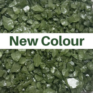 Olive Green Glass