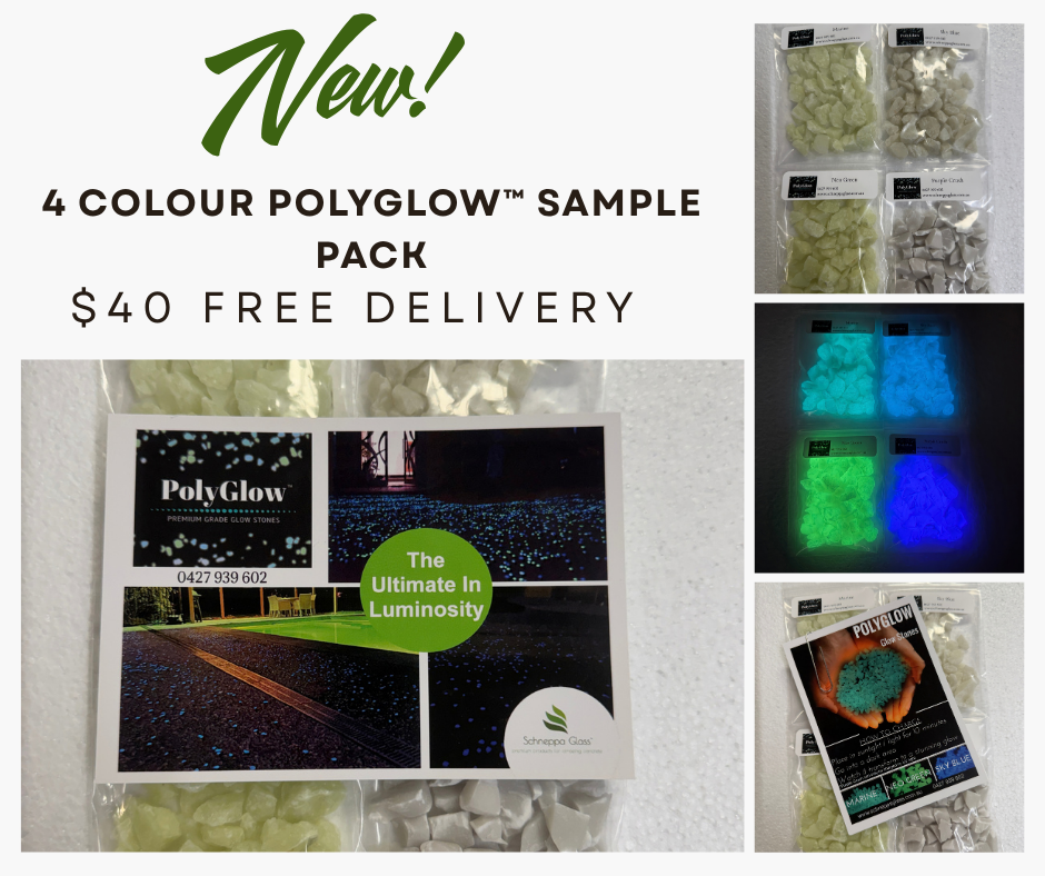 PolyGlow 4 colour sample pack (2) PolyGlow 4 colour sample pack (2)