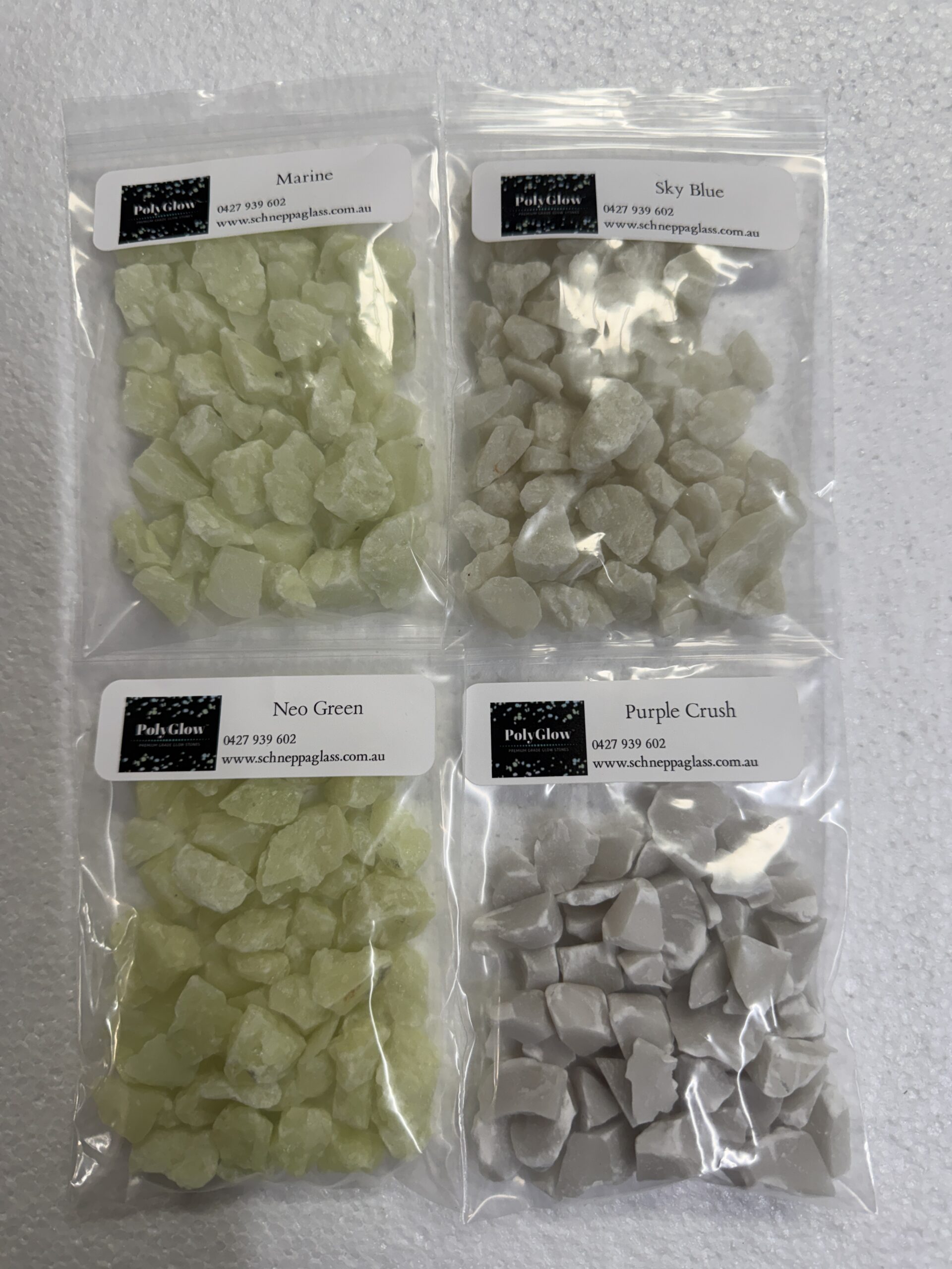 PolyGlow samples