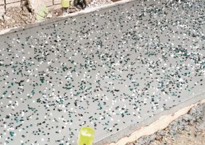 Schneppa Glass Concrete aggregate