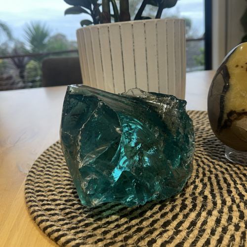 Sea Green glass rock