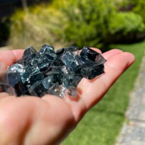 Fire Glass - Turbine Green 50grams