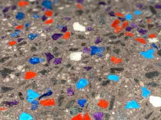 coloured glass chips 2