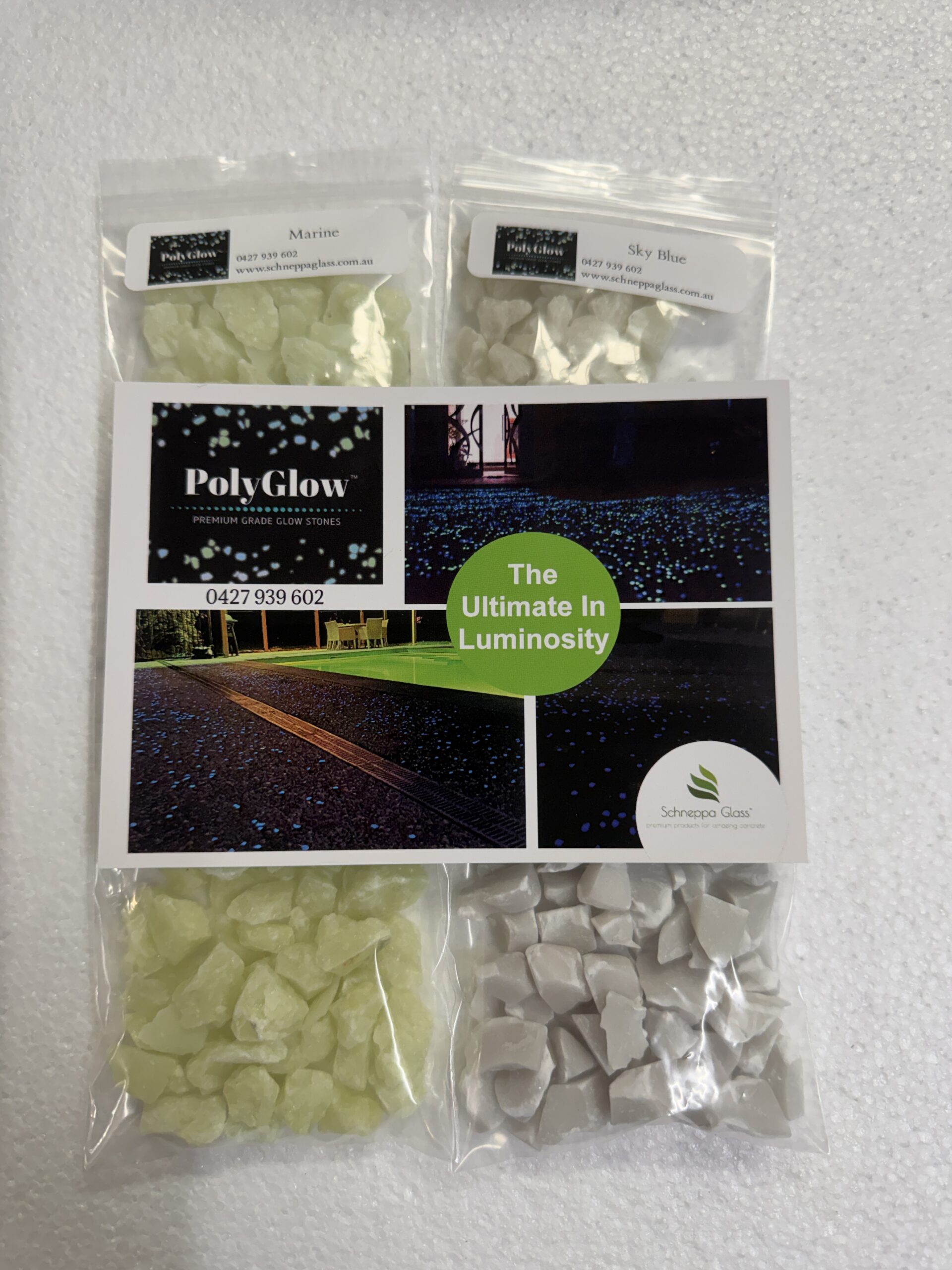 glow in the dark PolyGlow