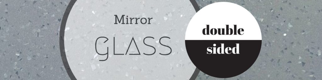 mirror glass double sided