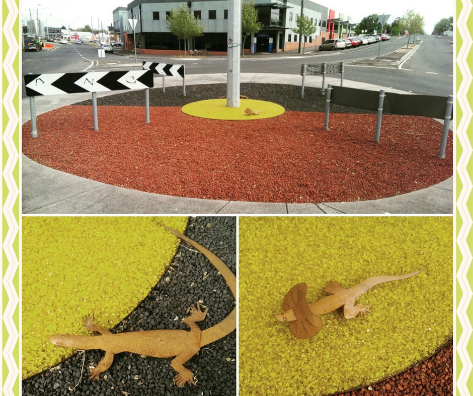 yellow collage
